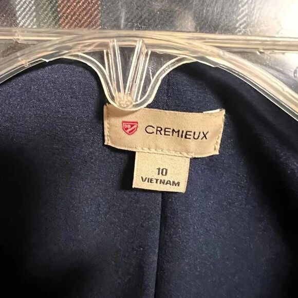 EUC Daniel Cremieux Plaid Blazer 2 Front Flap Pockets Size 10 #DJ9 - Picture 3 of 6